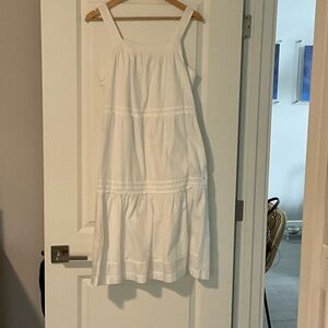 White Midi Dress